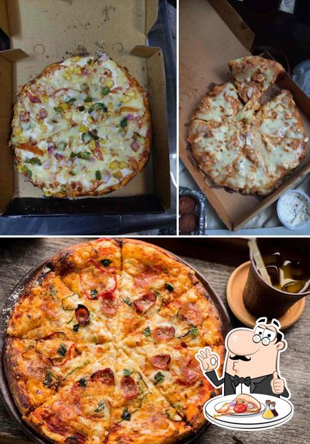 Pick different types of pizza