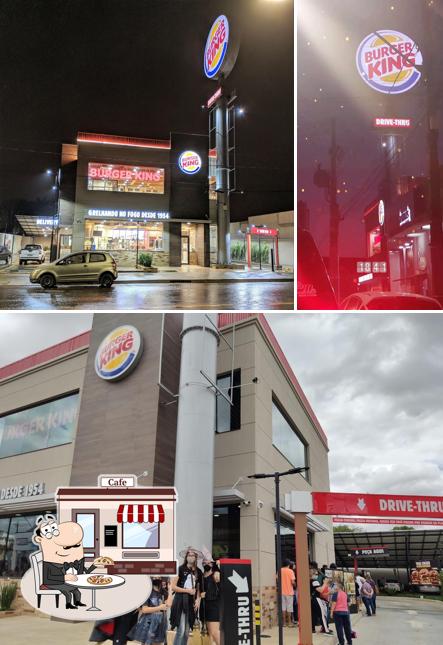 O exterior do Burger King Drive Thru