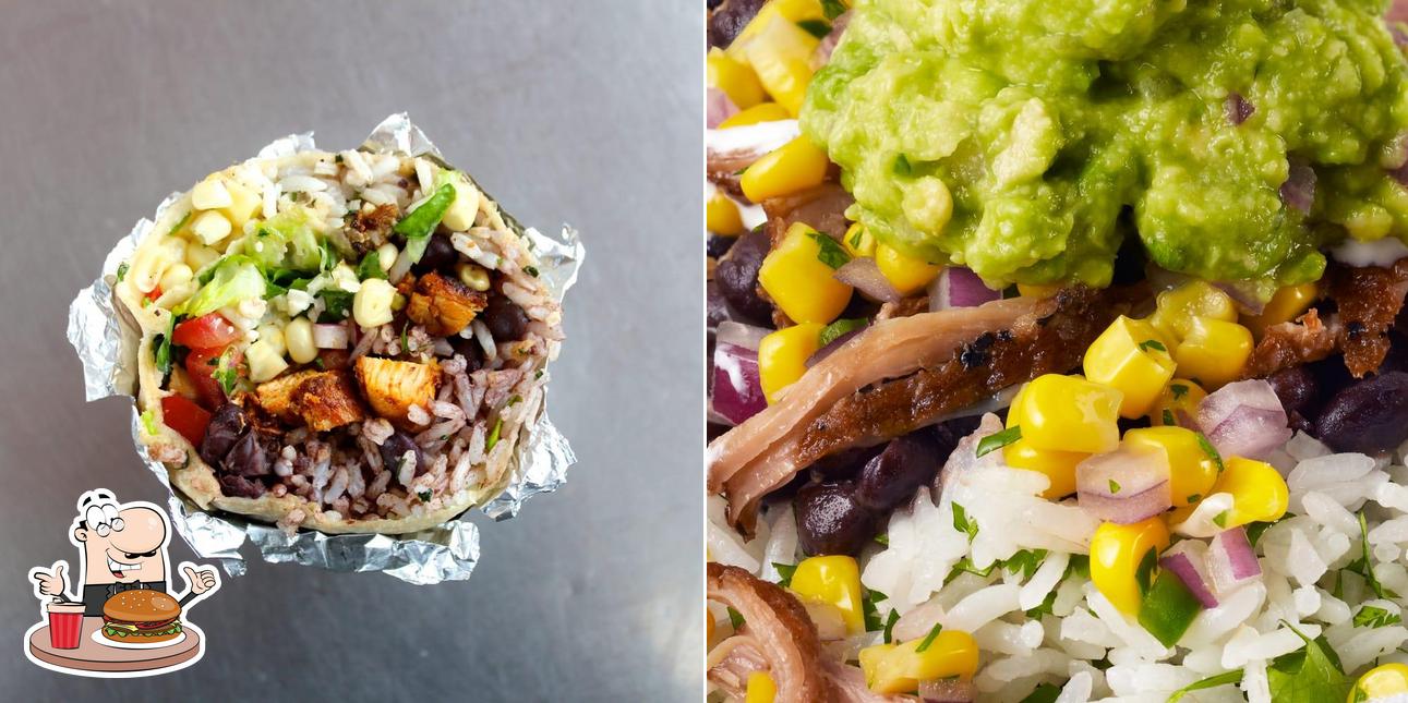 Try out a burger at Chipotle Mexican Grill