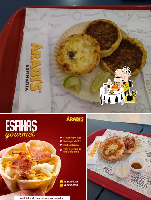 Platos en Árabi's Esfiharia - Londrina/PR