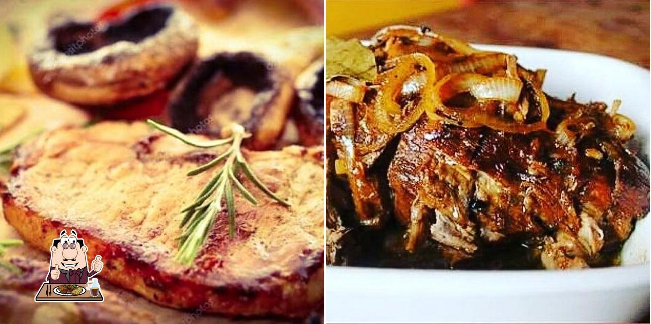 Order meat meals at Restaurante Feito Em Casa