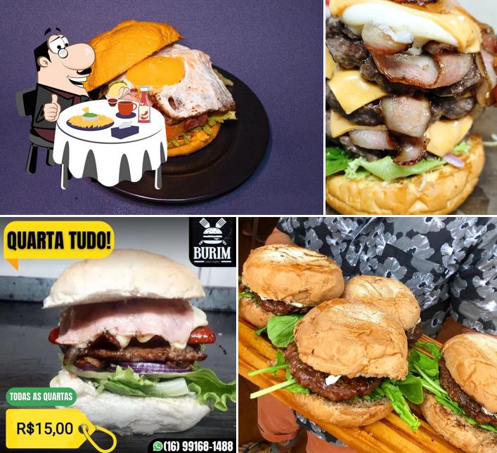 Hambúrguer em Burim Burger