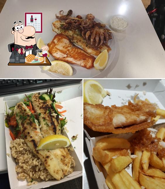 Try out meat meals at Catch 22 Fish and Chips