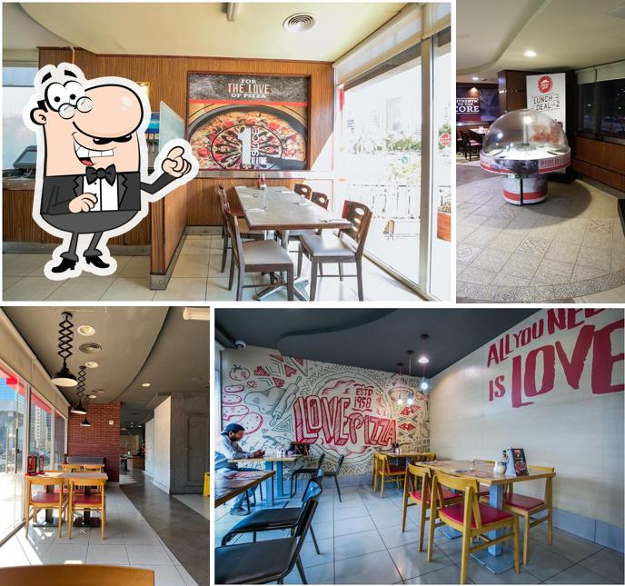 Check out how Pizza Hut looks inside