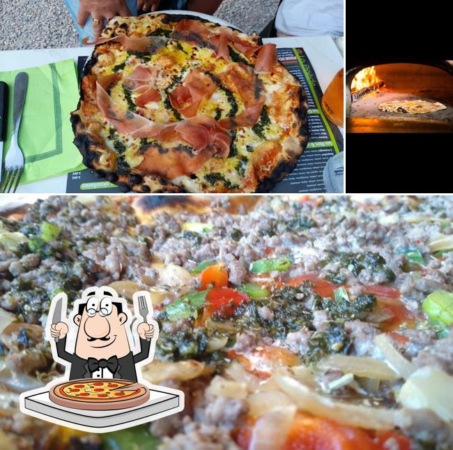 Commandez des pizzas à La Pinède