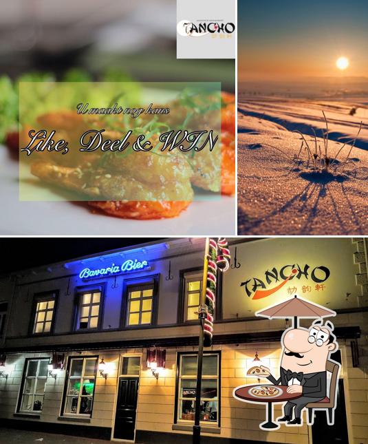 Das Äußere von Japans Sushi en Grill restaurant Tancho