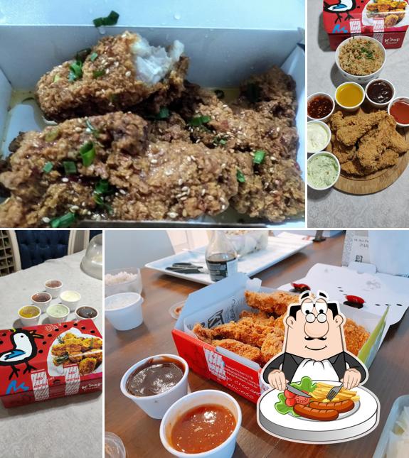 Comida em K´pop Chicken Vila Mascote