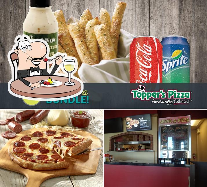 This is the photo depicting food and beverage at Topper's Pizza - Sudbury Regent Street