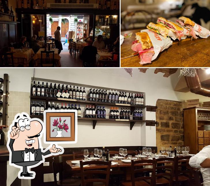 Dai un'occhiata agli interni di All’Antico Vinaio