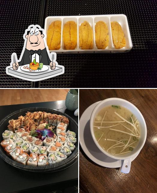Food at Kuma Sushi & Asian Fusion