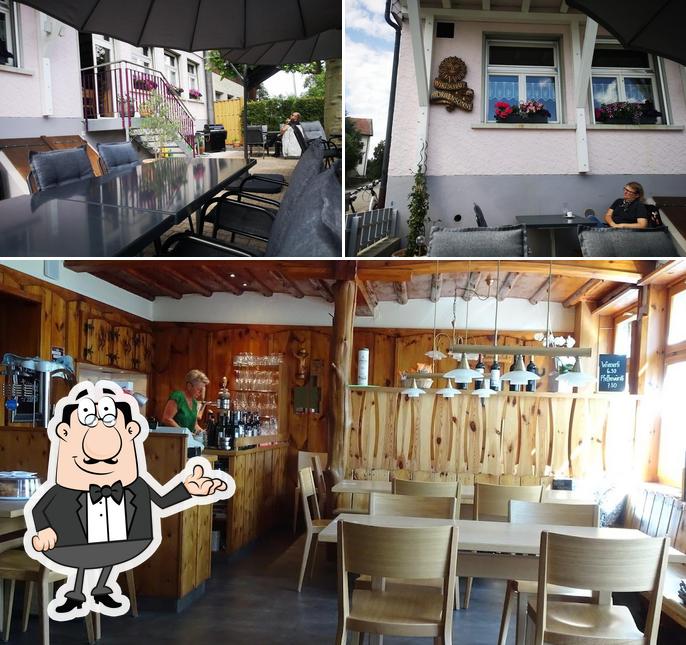 Gli interni di Restaurant Morgensonne
