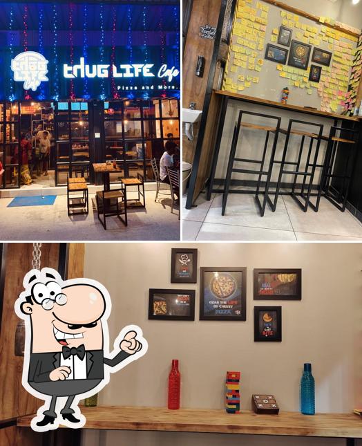 The interior of THUG LIFE CAFE