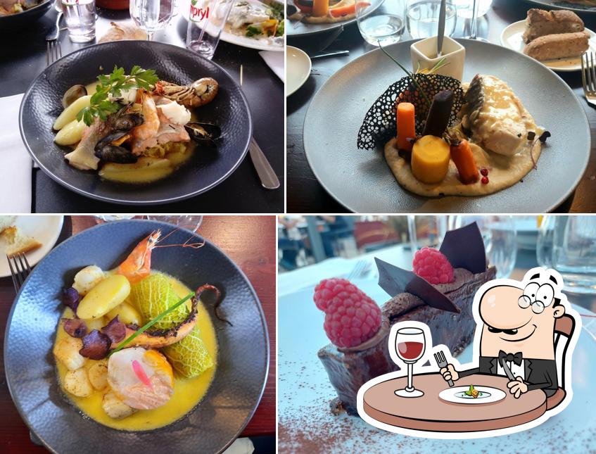 Nourriture à La Table Du Pêcheur