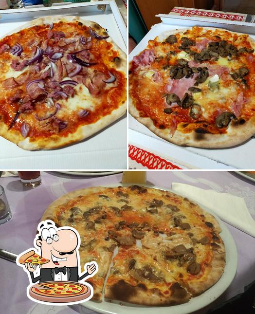 Choisissez des pizzas à Ristorante Pizzeria Emanuela