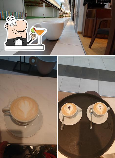 Illy Caffè se distingue par sa boire et intérieur