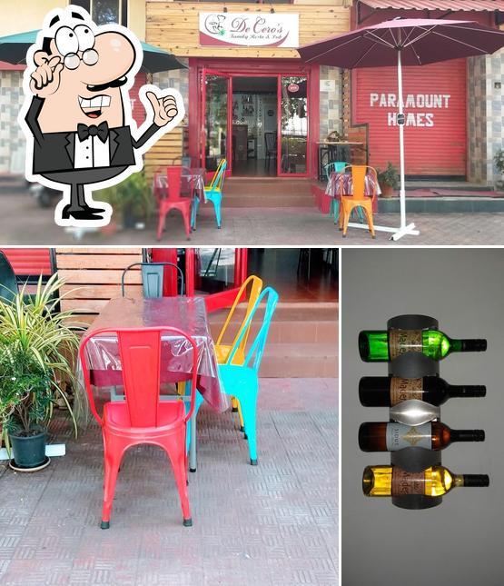 The image of interior and alcohol at De Cero's Family Food-Drink Restaurant