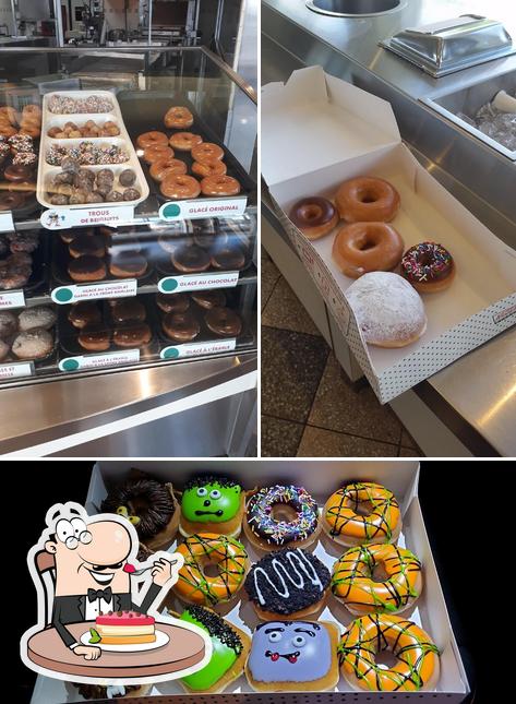 Krispy Kreme offre une variété de desserts