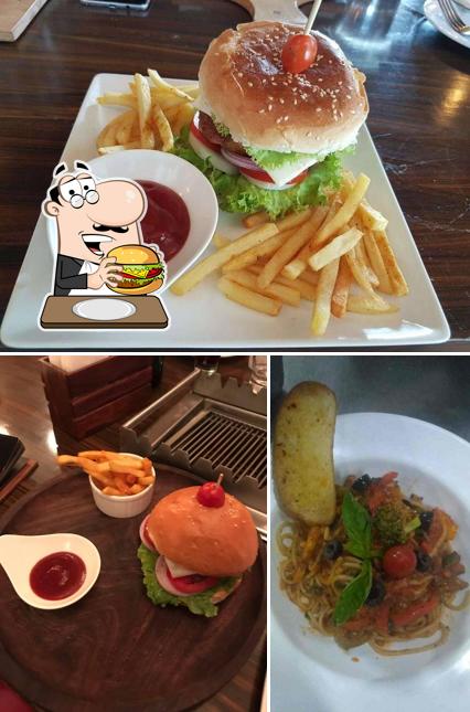 Get a burger at MATINEE BAR AND KITCHEN