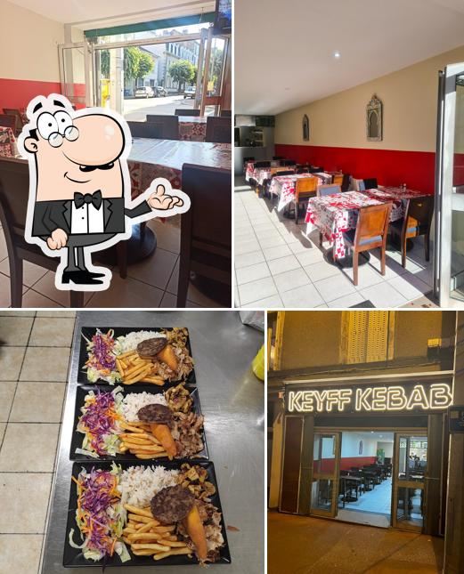 L'intérieur de Keyff kebab