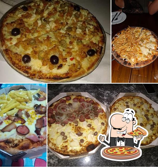 Consiga pizza no Master pizzaria