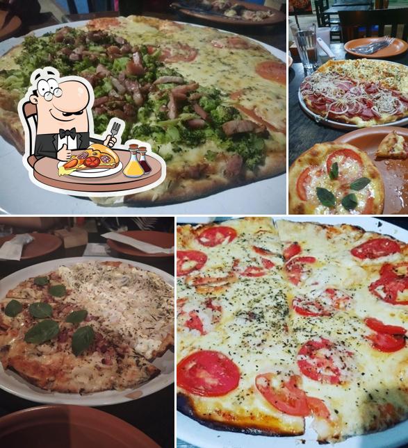 Consiga pizza no Palheiro Gastrobar