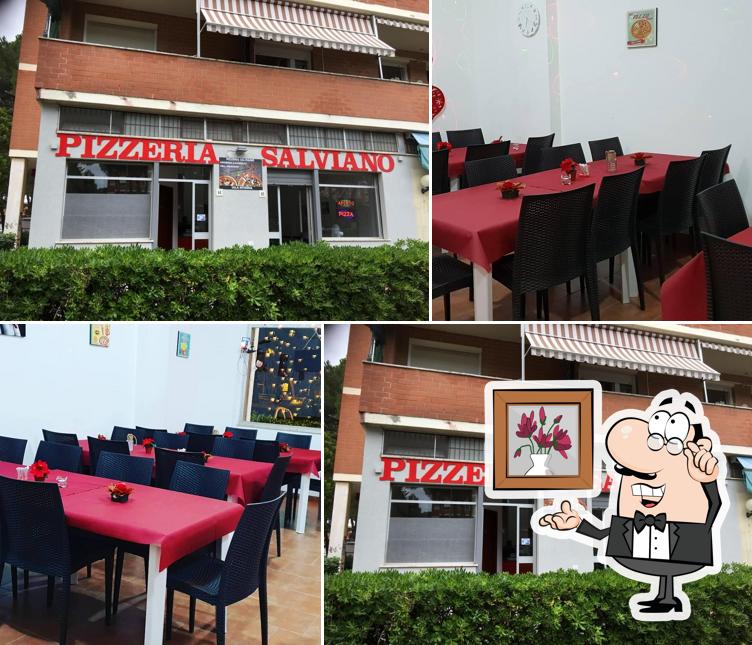 Gli interni di Pizzeria Salviano