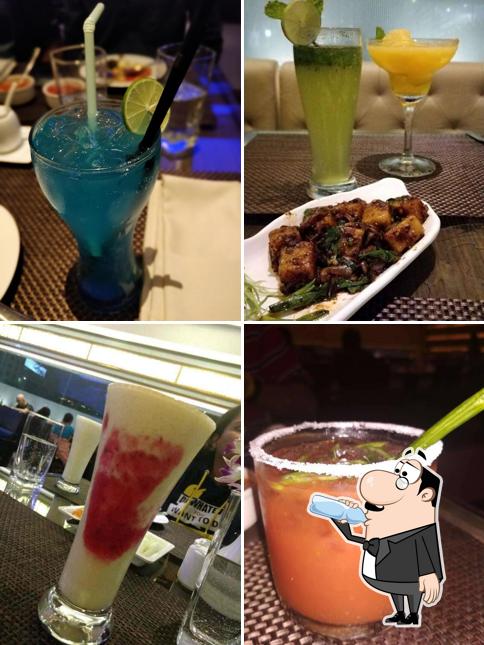 Pick a drink at China Grill