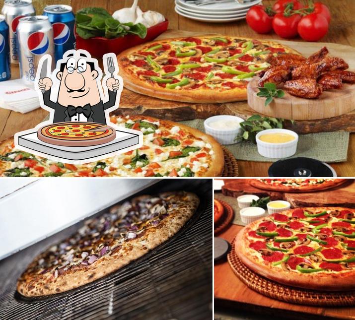 Elige una pizza en Gino's Pizza