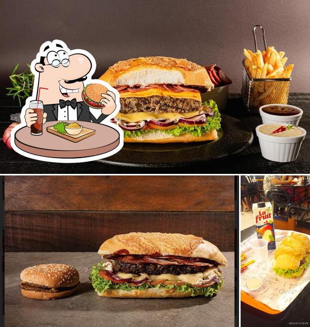 Experimente um hambúrguer no Elite Burger House