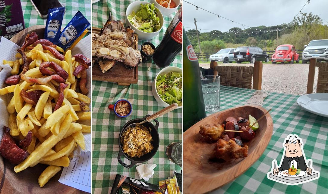 Comida em Rancho Casa Velha