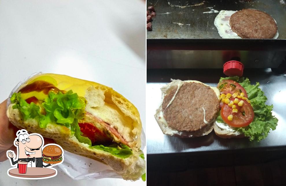 Consiga um hambúrguer no Hotdog Digos