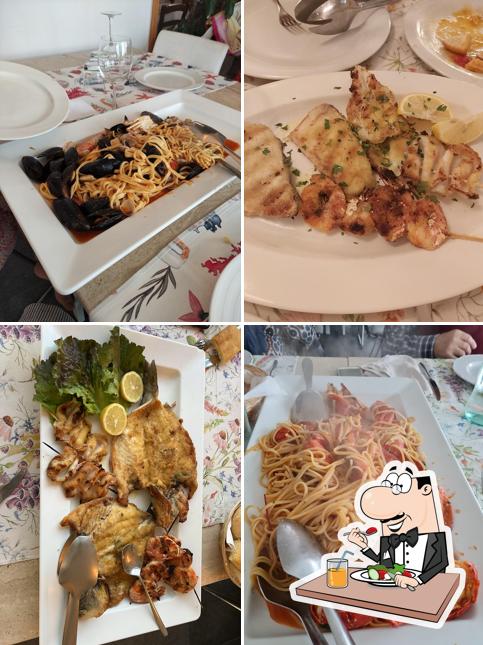 Cibo al Ristorante Bianca Scogliera