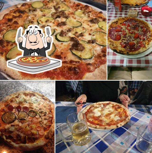 A Pizzeria Delle Grazie di Frongia Christian, puoi provare una bella pizza