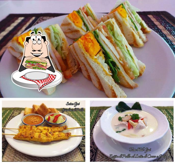 Club sandwich al Orawin Thai Bar