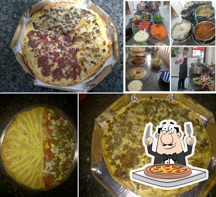 Experimente diferentes tipos de pizza