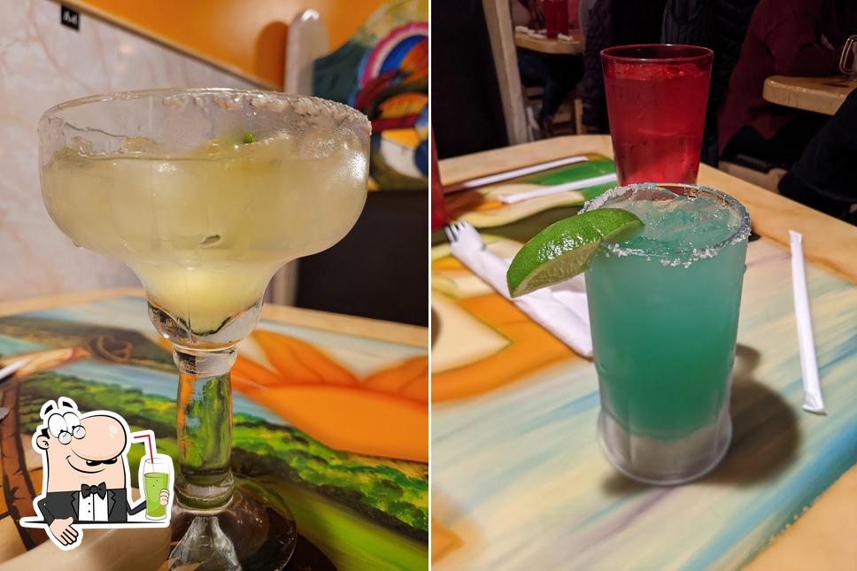 Enjoy a beverage at El Agave Mexican Restaurant