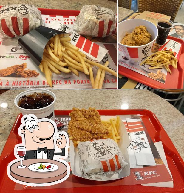 Comida em KFC