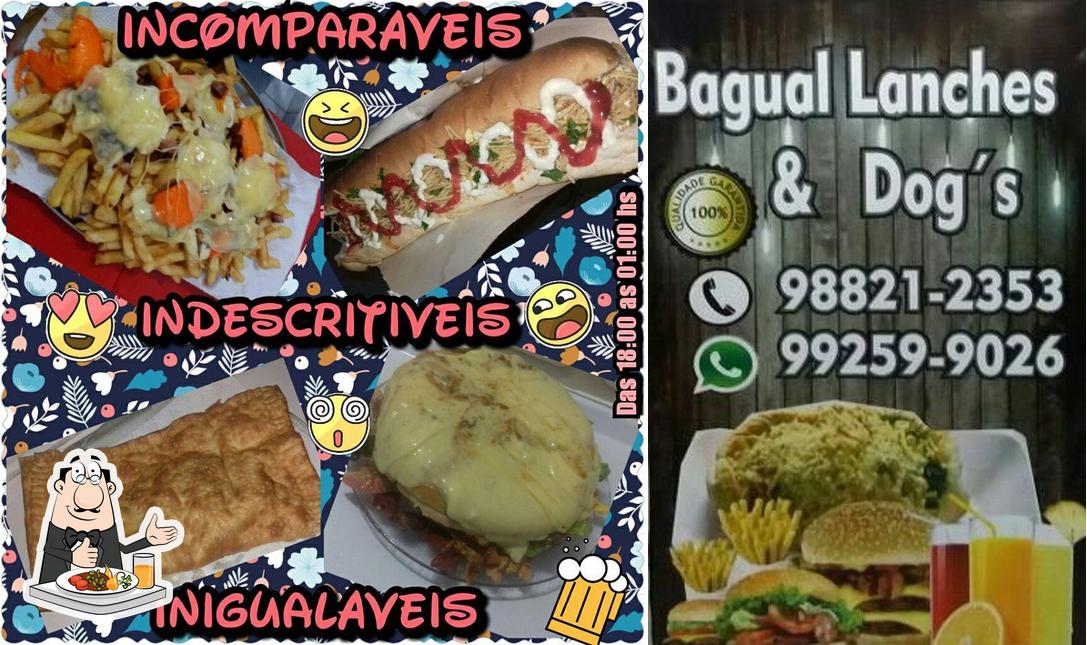 Food at Bagual Lanches e Dog's