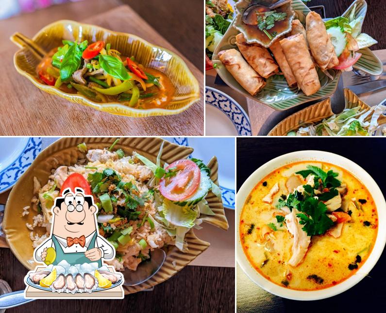 Prenez des fruits de mer à D-thais Thai Food