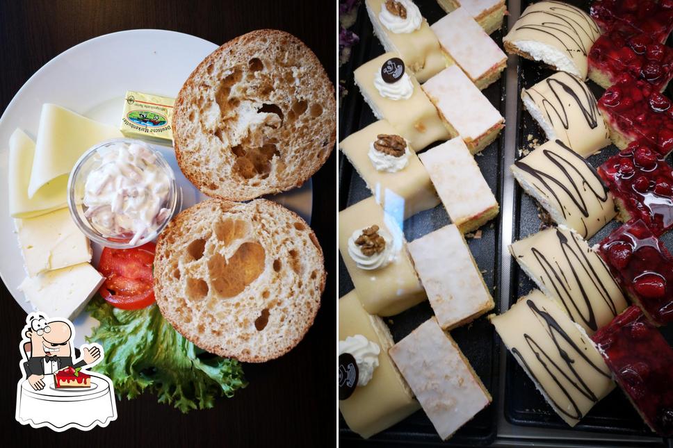 Medelbyer Landbäckerei mit Café sert un nombre de desserts