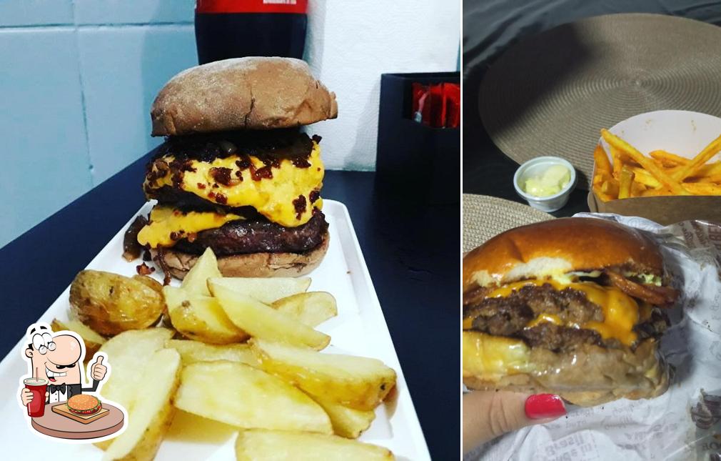 Delicie-se com um hambúrguer no Michelson's Hamburgueria Artesanal