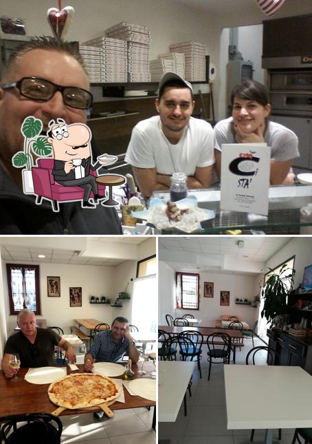 Gli interni di Pizzeria Comunque ci Sta