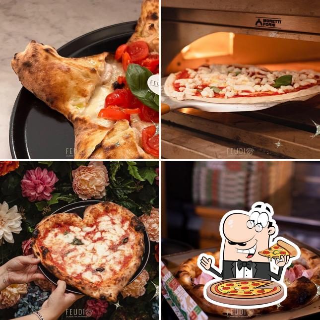 A I Feudi Pizzeria Mantova, puoi goderti una bella pizza