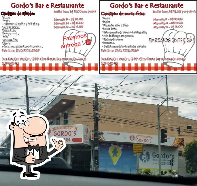 Here's an image of Gordo's Bar e Restaurante