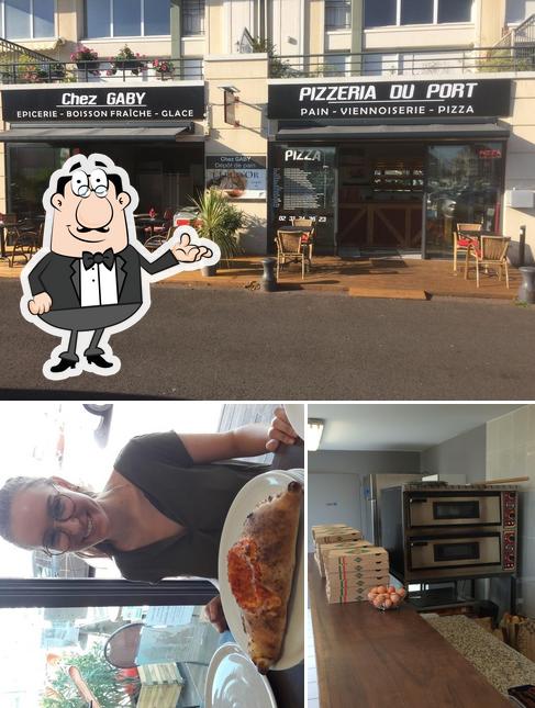 Jetez un coup d’oeil à la photo affichant la intérieur et extérieur concernant Pizzeria Chez Gaby