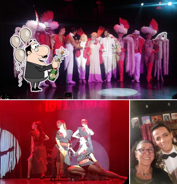 Cabaret FRANCKY FOLIES offre un espace pour recevoir un diner pour un mariage