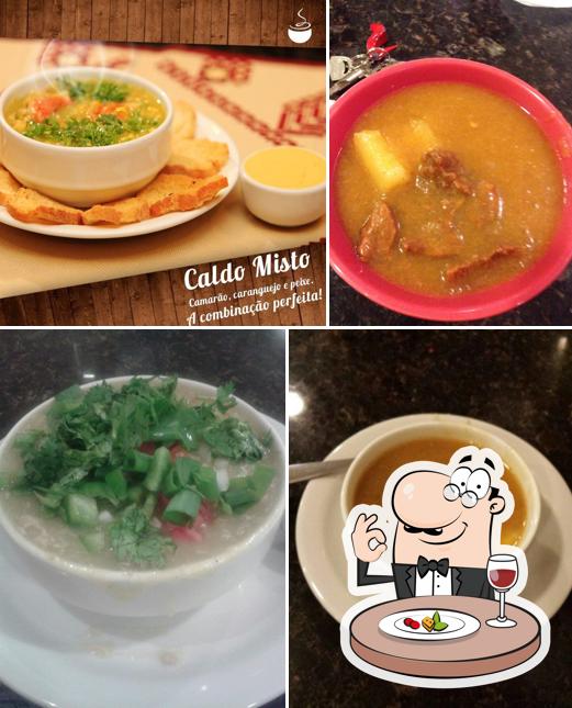 Food at Casa do Caldo