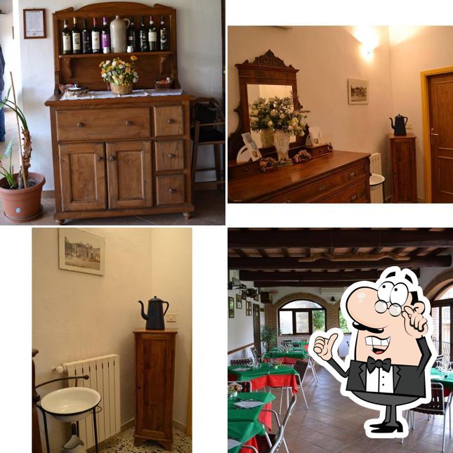 L'intérieur de Da Bianchina Bed & breakfast - Trattoria