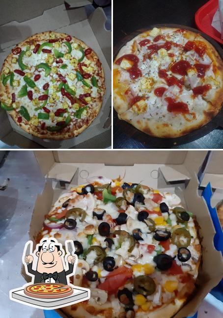 Get different types of pizza