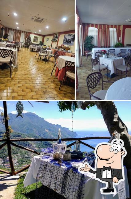 Installez-vous à l'une des tables de Ristorante Raffaele presso Hotel Parsifal